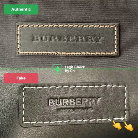 how to know a burberry bag is real|100 authentic burberry bag.